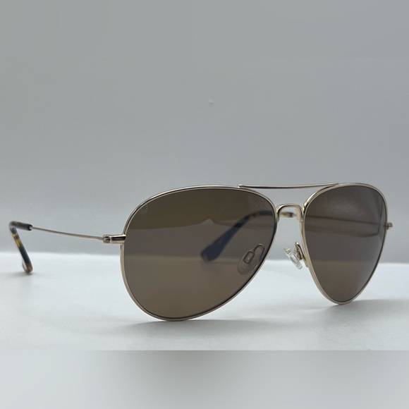 Maui Jim “MAVERICKS” MJ264-16 W/ BRAND NEW CUSTOM POLARIZED FLASH BRONZE LENSES - Picture 9 of 15